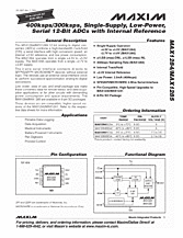 DataSheet MAX1285 pdf